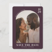 Romantic Photo Save The Date (Voorkant)
