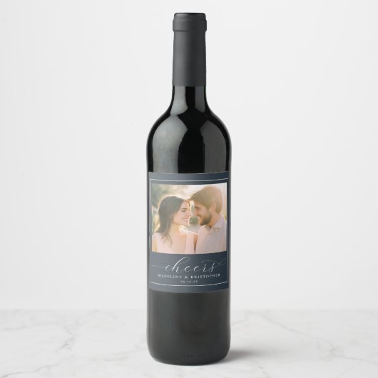 Romantic Photo Wijn Etiket (Voorkant)