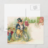 Romantic Pigs Briefkaart (Voorkant / Achterkant)