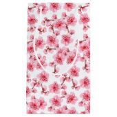 Romantic pink Cherry blosson Klein Cadeauzakje (Voorkant)