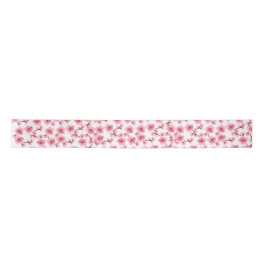 Romantic pink Cherry blosson Satijnen Lint