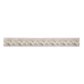Romantic Pink Floral Satijnen Lint (Voorkant)