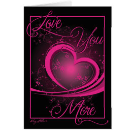 Romantic Pink Heart Valentijn