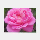 Romantic Pink Rose "Leonardo Da Vinci" Deurmat (Voorkant)