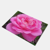 Romantic Pink Rose "Leonardo Da Vinci" Deurmat (Schuin)