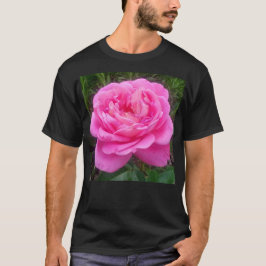 Romantic Pink Rose "Leonardo Da Vinci" T-shirt