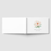 Romantic Pink Watercolor Peonies Gastenboek (Volledig)