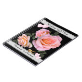 Romantic Pink Wedding Gift List Notitieboek (Linkerzijde)