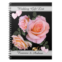 Romantic Pink Wedding Gift List