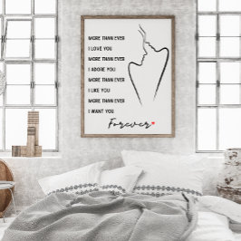Romantic Poetry Poem Illustratie Tekening kunst Poster