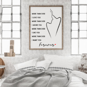 Romantic Poetry Poem Illustratie Tekening kunst Poster