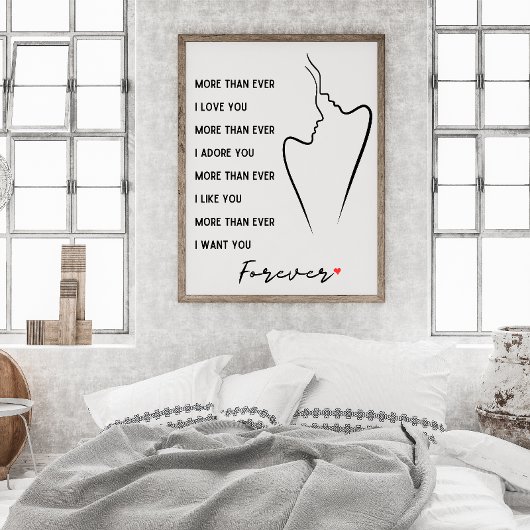 Romantic Poetry Poem Illustratie Tekening kunst Poster