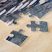 Romantic Portofino - Klassiek Italiaans dorp Puzzl Legpuzzel (Zijkant)