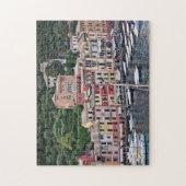 Romantic Portofino - Klassiek Italiaans dorp Puzzl Legpuzzel (Verticaal)