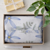 Romantic purple botanical wallpaper tissuepapier (Geschenk)