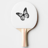 Romantic purple flower bouquet abstract background tafeltennisbatje (Achterkant)