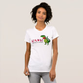 Romantic RAWR T-rex Dinosaur T-shirt (Voorkant volledig)