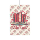 Romantic Reading Vibes Cozy Valentine Gift Luchtverfrisser (Voorkant)