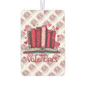 Romantic Reading Vibes Cozy Valentine Gift Luchtverfrisser (Achterkant)