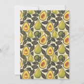 Romantic Red and Beige Photo Kaart (Achterkant)