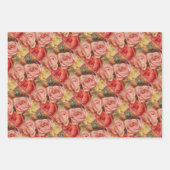Romantic red and pink roses Pierre Auguste Renoir Inpakpapier Vel (Voorkant)
