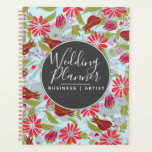 Romantic Red Floral Tulips Roos Garden Weddenschap Planner<br><div class="desc">Deze prachtige bruiloft-planner heeft rode rozen en tulpen met een aanraking van roze. De perfecte trouwplanner om alles bij elkaar te krijgen voor die speciale dag. Beschikbaar in een serie van kleuren. Patroon ontworpen door Dream Big Digital Design</div>