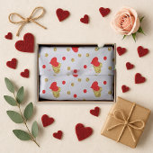 Romantic Red Heart  Tissuepapier