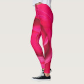 Romantic Red Pink Rose Leggings (Links)