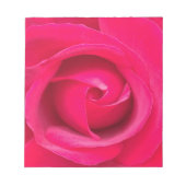 Romantic Red Pink Rose Notitieblok (Voorkant)