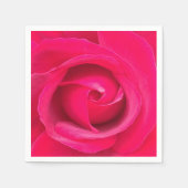 Romantic Red Pink Rose Servet (Voorkant)