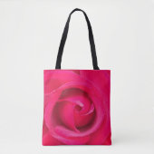 Romantic Red Pink Rose Tote Bag (Voorkant)