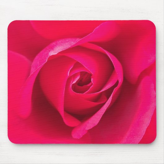 Romantic Red Pink Rose v2 Muismat (Voorkant)