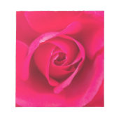 Romantic Red Pink Rose v2 Notitieblok (Voorkant)