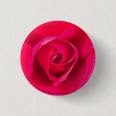 Romantic Red Pink Rose v2 Ronde Button 3,2 Cm (Voorkant)