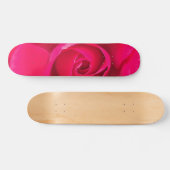 Romantic Red Pink Rose v2 Skateboard (Horizontaal)