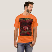 Romantic Red Rose Always Yours Valentine Couple T-shirt (Voorkant volledig)