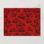 Romantic Red Rose Briefkaart (Voorkant)