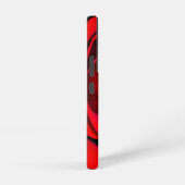 Romantic Red Rose in volle bloei Samsung Galaxy Hoesje (Rechterkant)