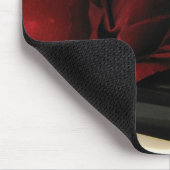 Romantic Red Rose Love Muismat (Hoek)