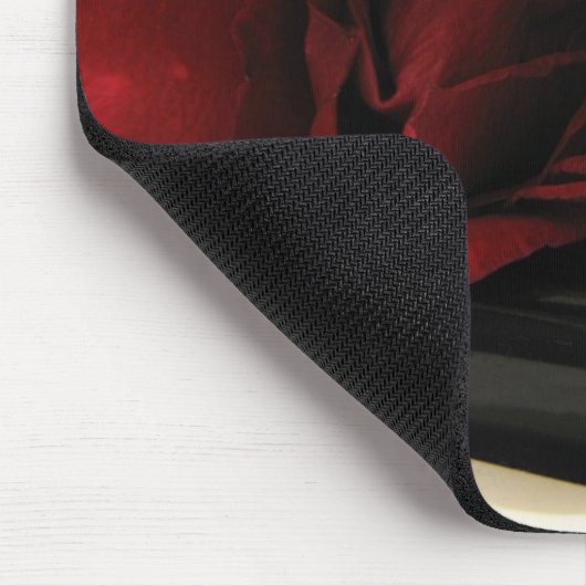 Romantic Red Rose Love Muismat (Hoek)