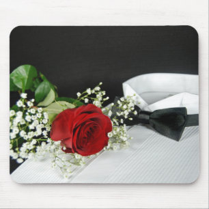 Romantic Red Rose Muismat