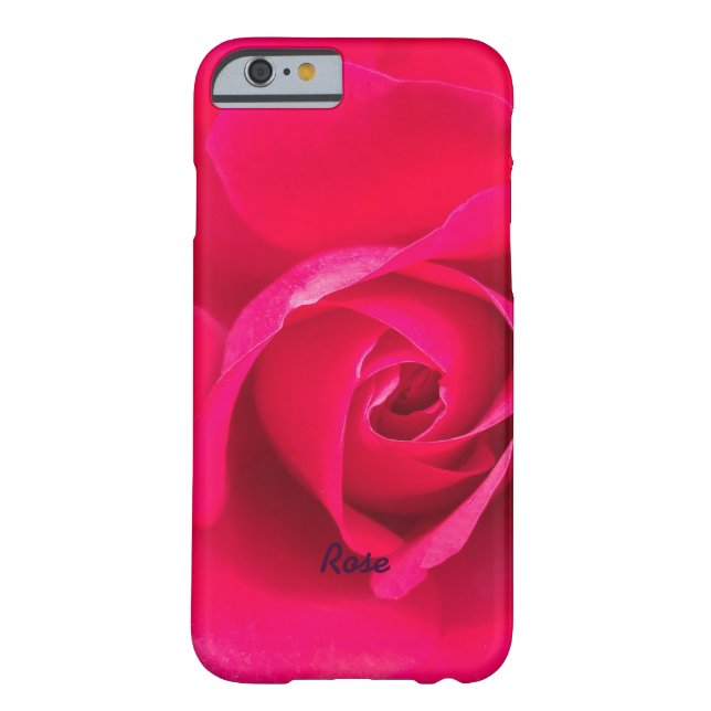 Romantic Red Roze Roze Aangepast v2 Case-Mate iPhone Case (Achterkant)