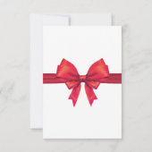 Romantic Red Valentijnse  Kaart (Achterkant)