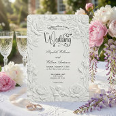 Romantic Regency Era Cupid Violinist Wedding Kaart