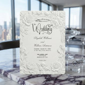 Romantic Regency Era Cupid Violinist Wedding Kaart