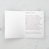 Romantic Renaissance Valentijn Feestdagen Kaart (Binnen)