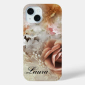 Romantic Retro Style Phone Case (Achterkant)