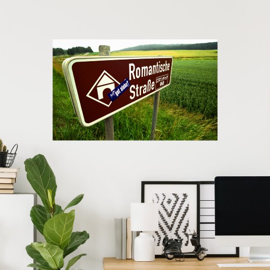 Romantic Road Aloha Poster (Thuiskantoor)