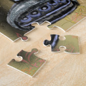 Romantic Robot en Girl Puzzle Painting Legpuzzel (Zijkant)