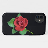 Romantic Roos iPhone 5 Hoesje-Mate Hoesje (Achterkant (horizontaal))